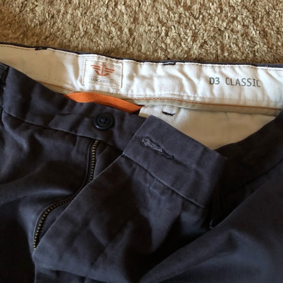 Dockers D3 Flat Front Casual Chino Pants - Picture 2 of 3